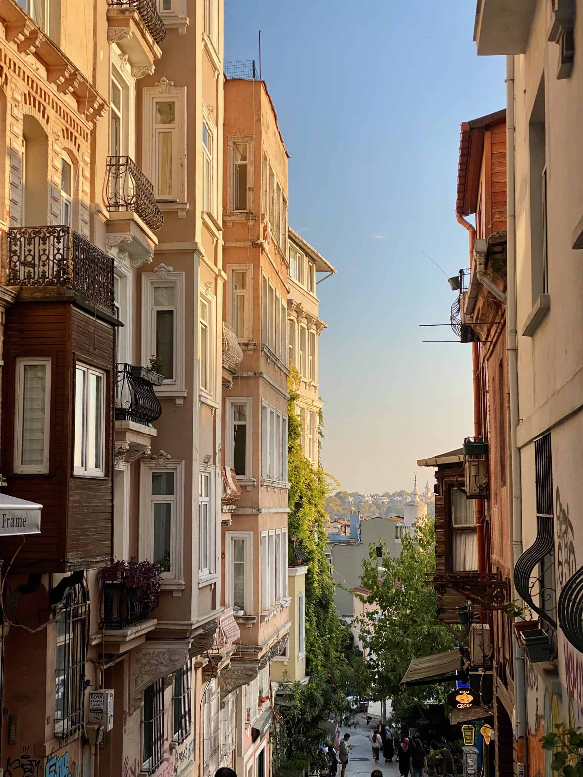 Street in Cukurcuma, suggested during a 3 days in Istanbul visit
