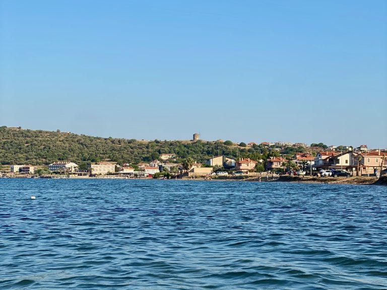View of Ayvalik from Cunda Island