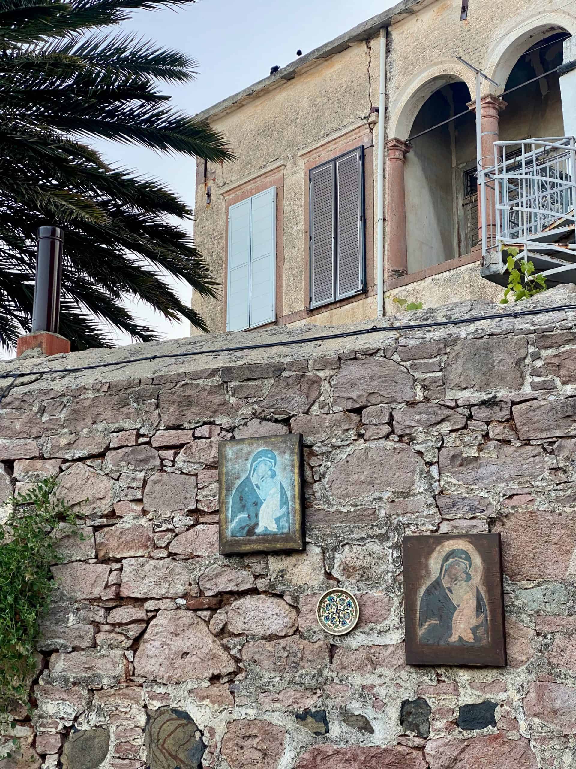 Restaurant view in Cunda Island.